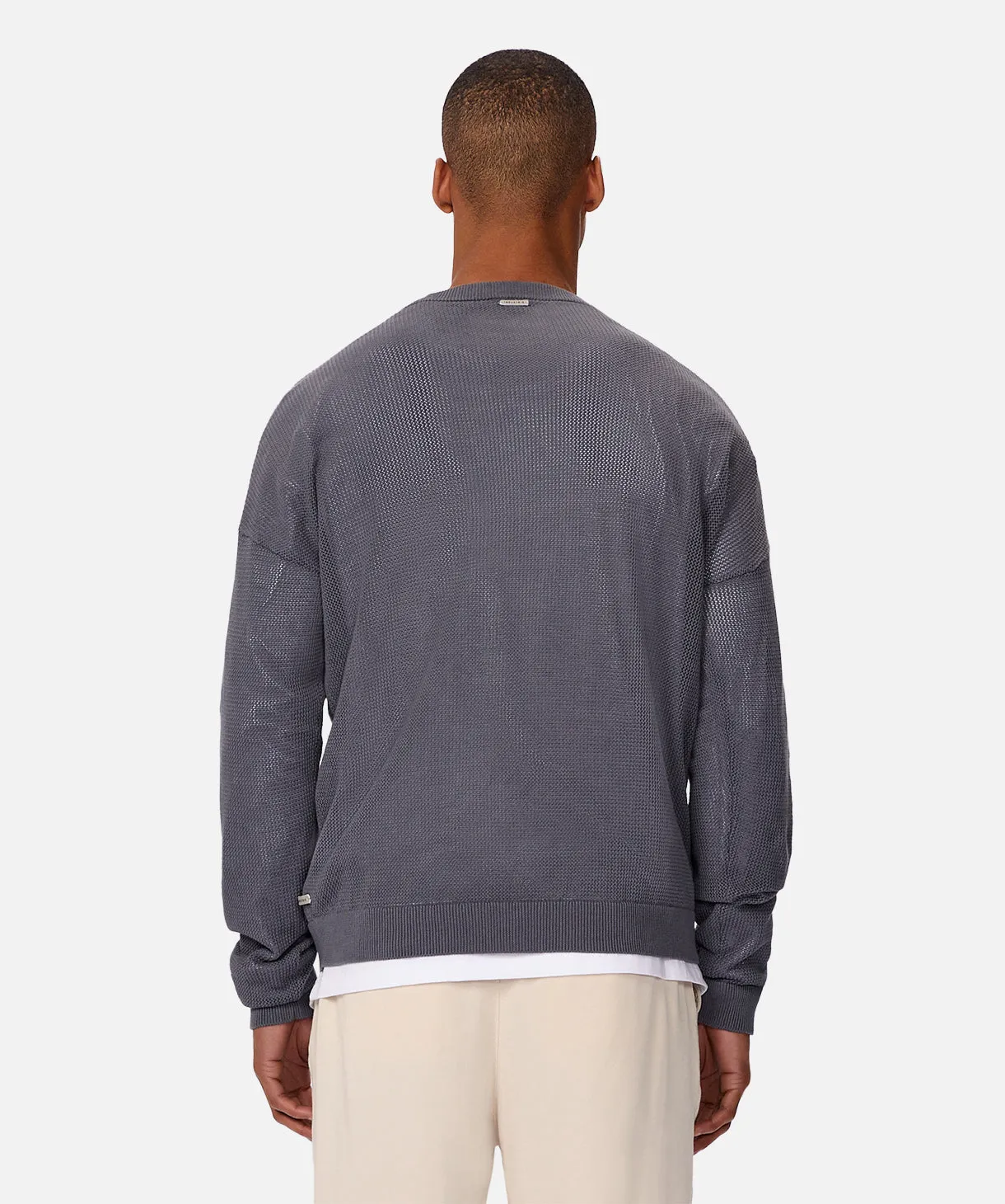 The Nanterre Crew Neck Sweater - Thunder