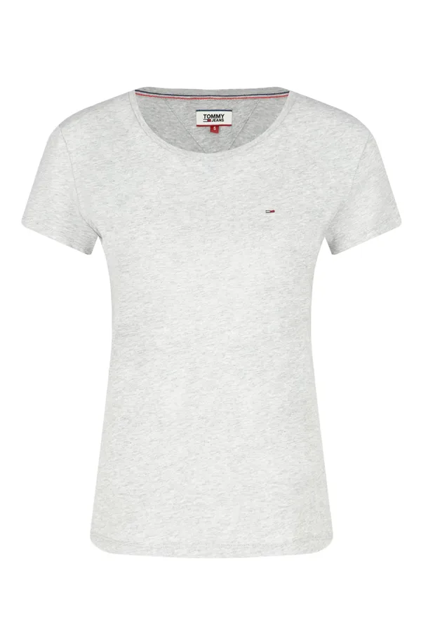 Tommy Hilfiger Women S/S Logo Tee Melange