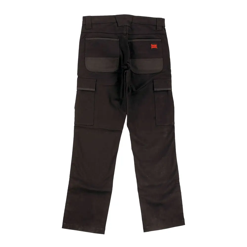 Tough Duck Women’s 360° Stretch Waist Cargo Pant - Black