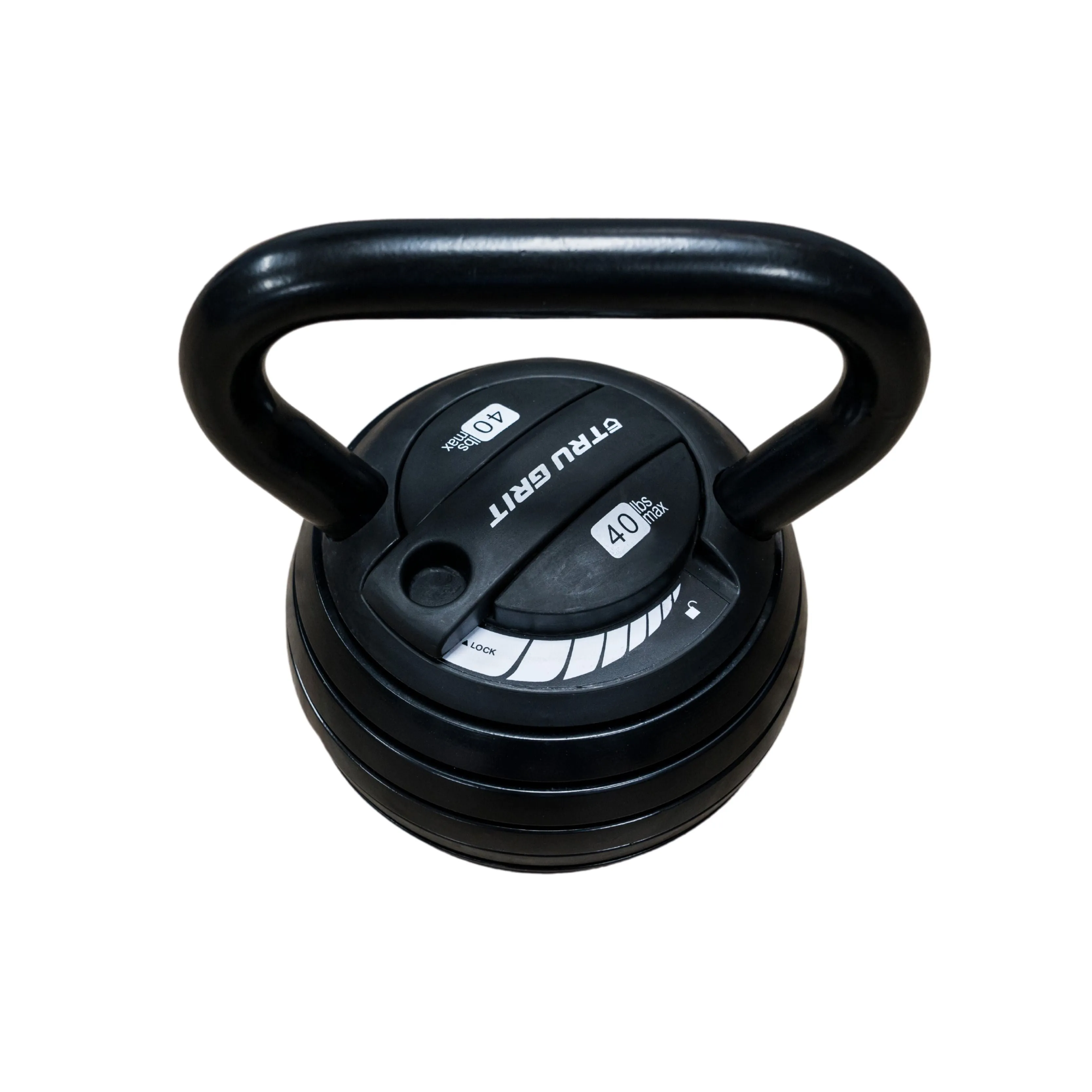 TRU GRIT 40 lbs. Adjustable Kettlebell