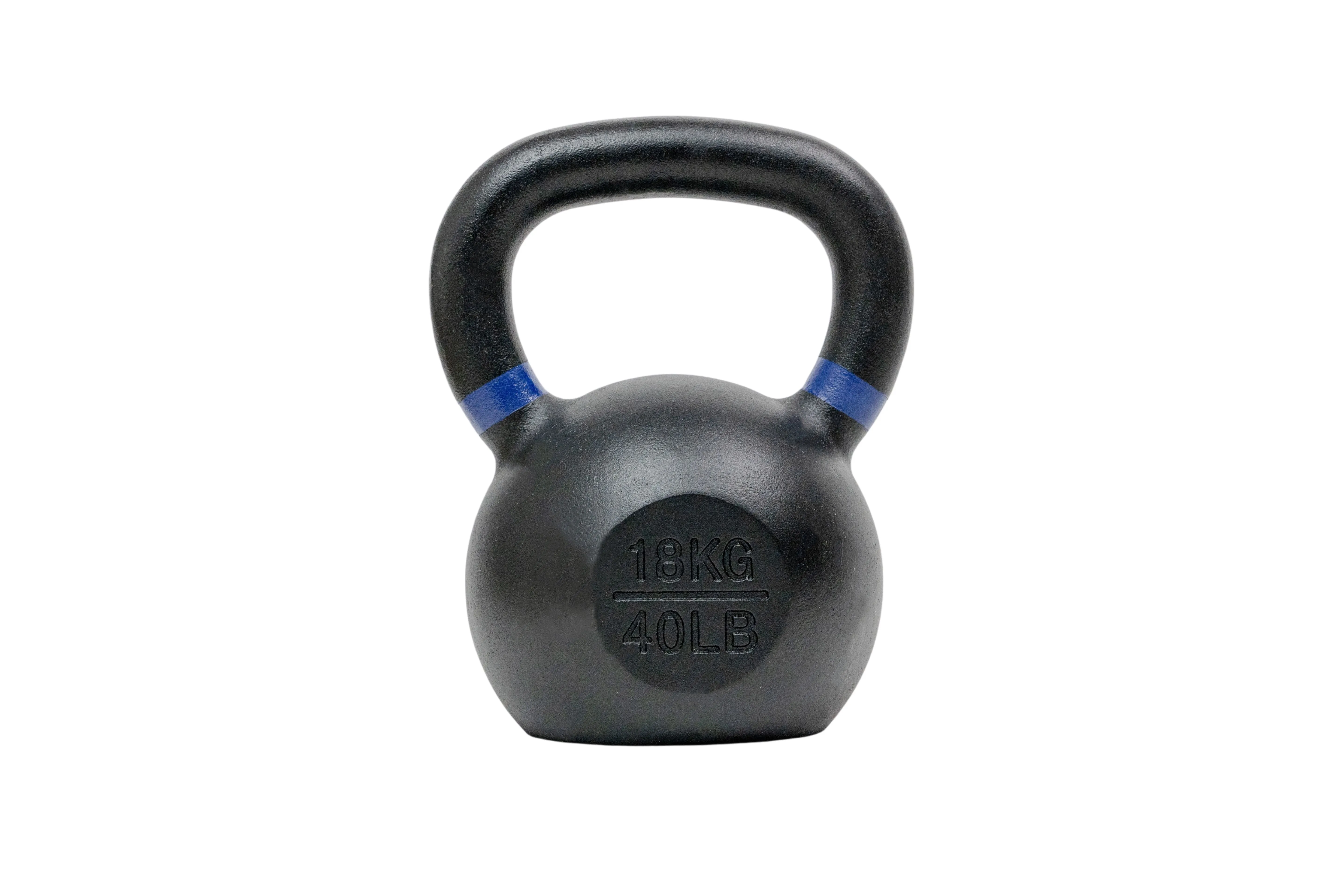 TRU GRIT 40 lbs. Cast Iron Kettlebell