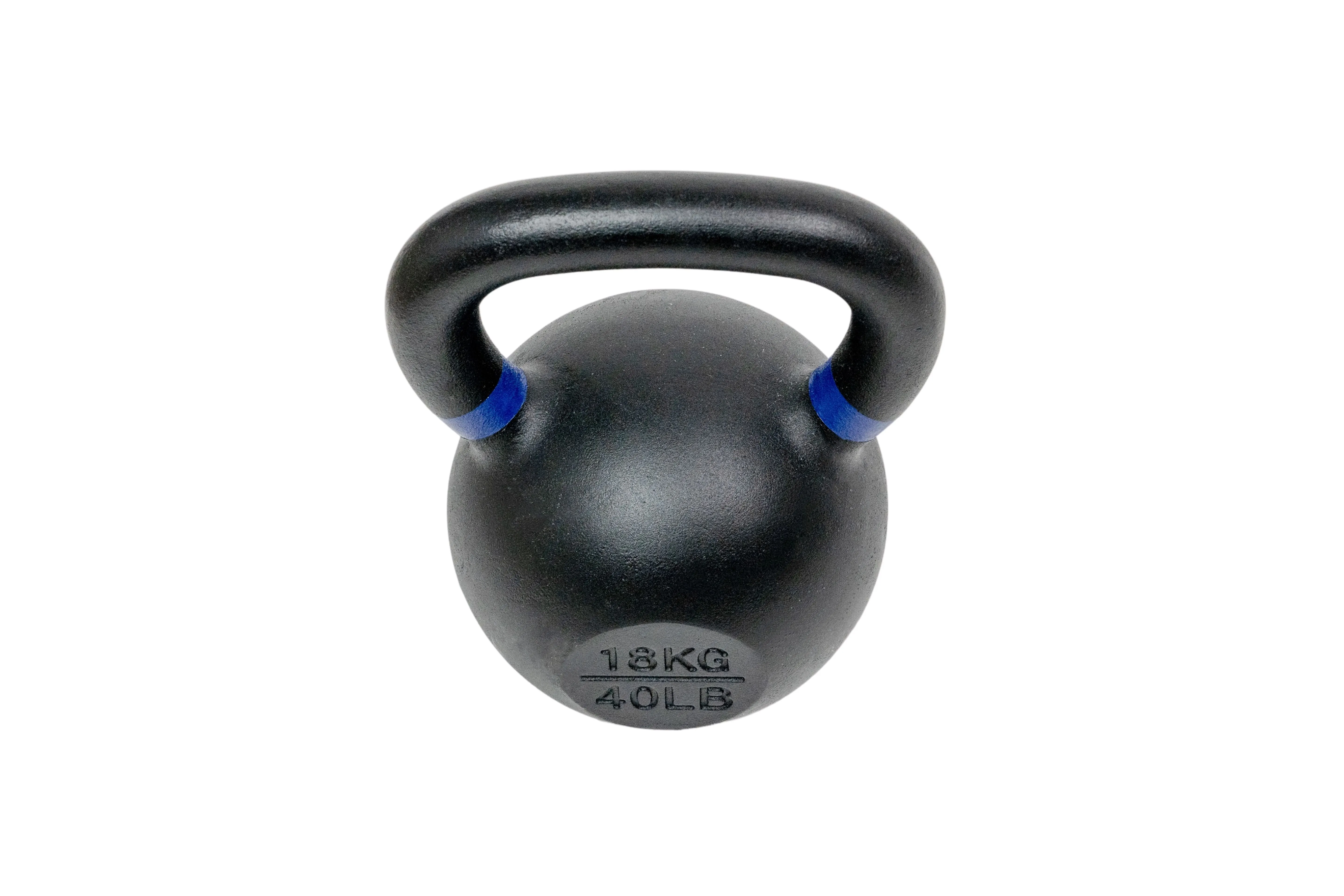 TRU GRIT 40 lbs. Cast Iron Kettlebell