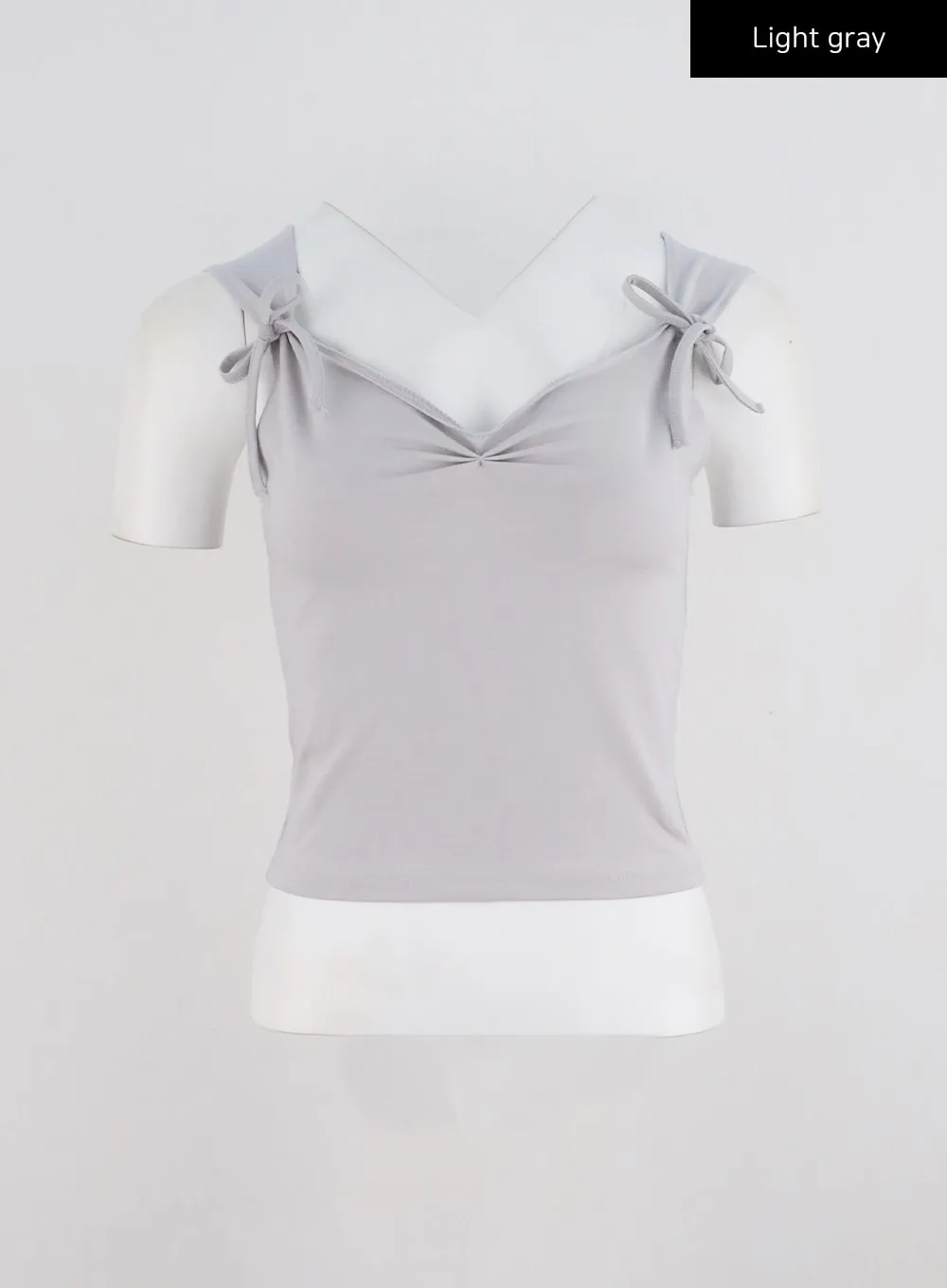 V-Neck Ribbon Top CG303