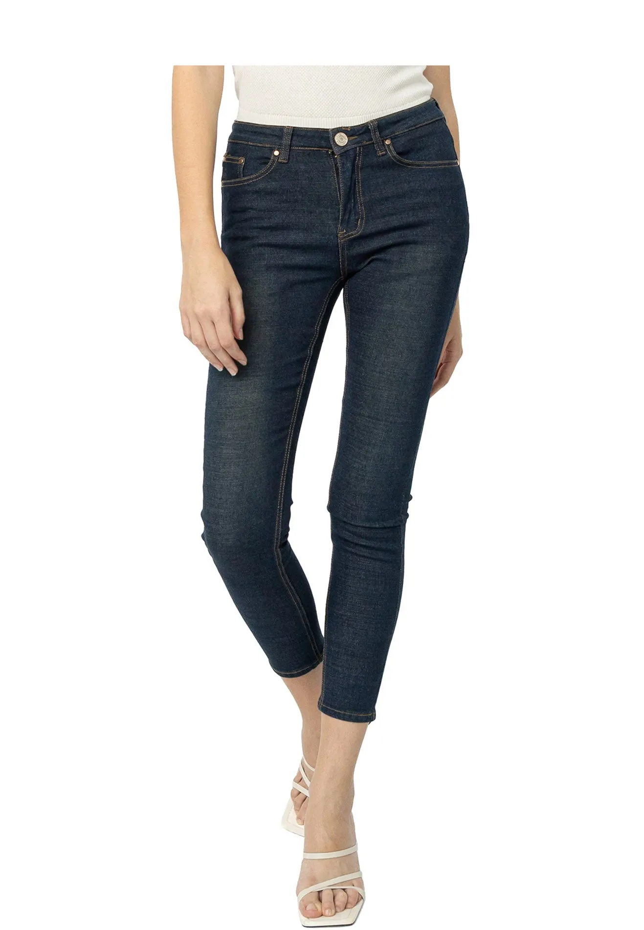 VOIR JEANS #307 High Rise Skinny Denim