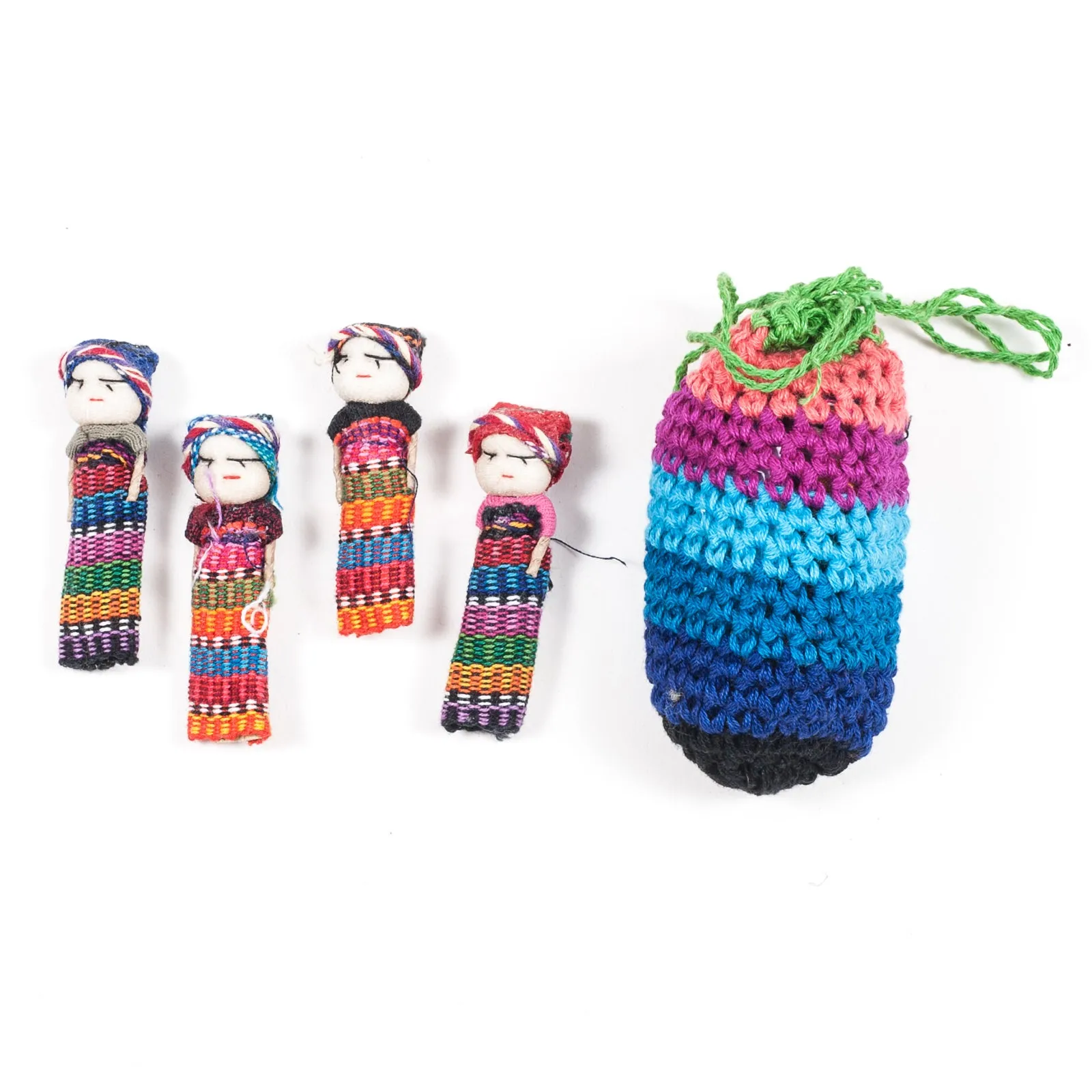 Worry Doll (Set of 4) (Guatemala)