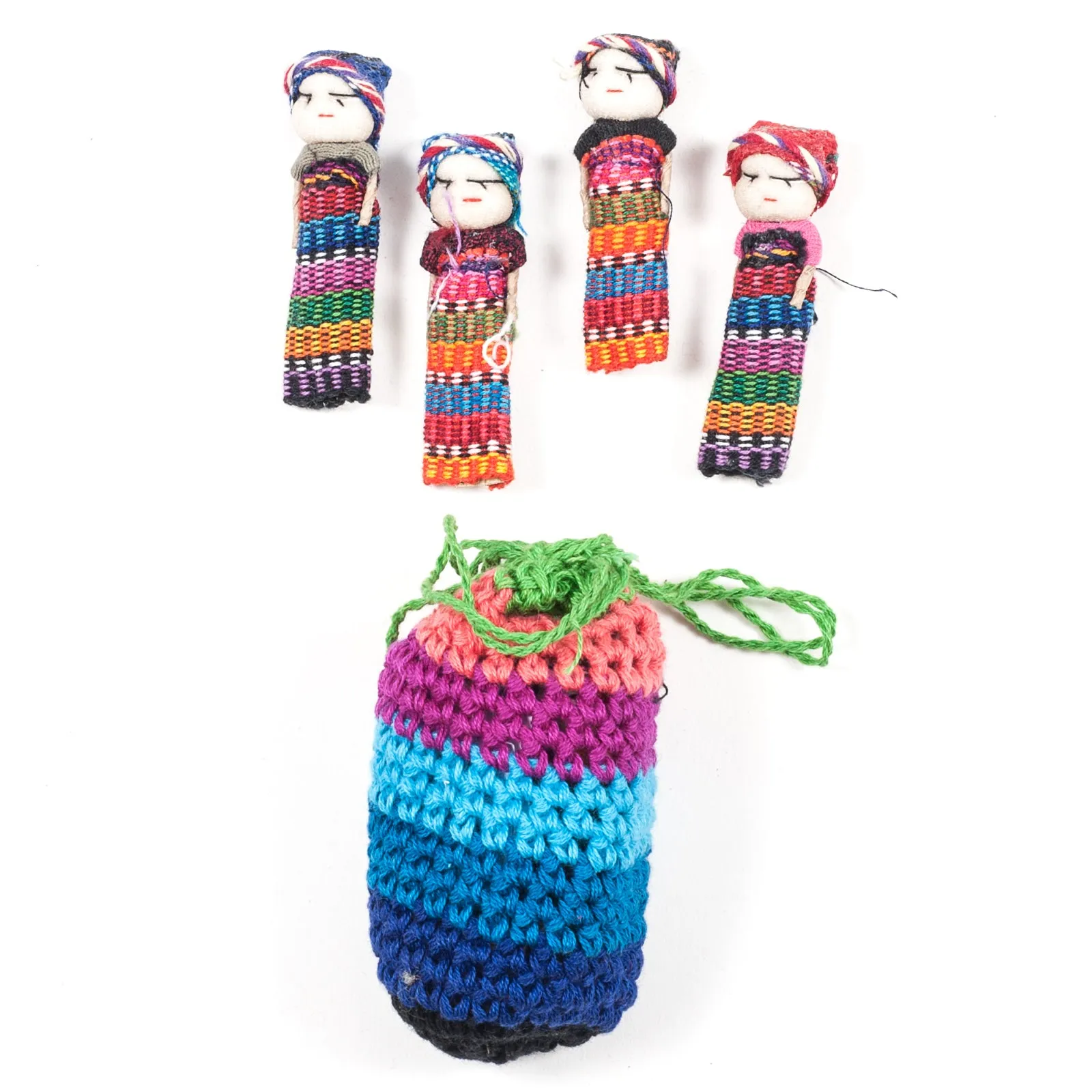 Worry Doll (Set of 4) (Guatemala)