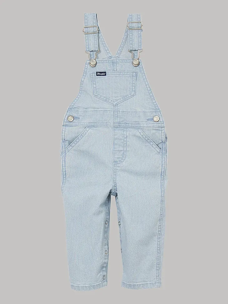 Wrangler Girls Striped Overall